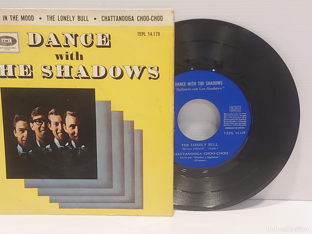 Discos de vinilo: DANCE WITH THE SHADOWS / EP-V.S.A.-1965 / MBC.***/*** - Foto 4