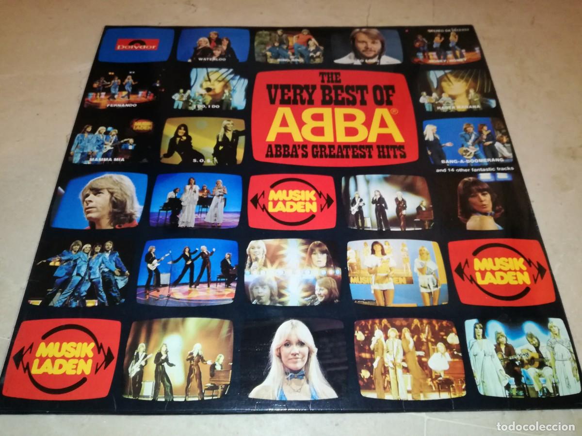 Discos de vinilo: THE VERY BEST OF ABBA-ABBA&acute;S GREATEST HITS-DOBLE LP-POLYDOR-VINILOS EN BUEN ESTADO