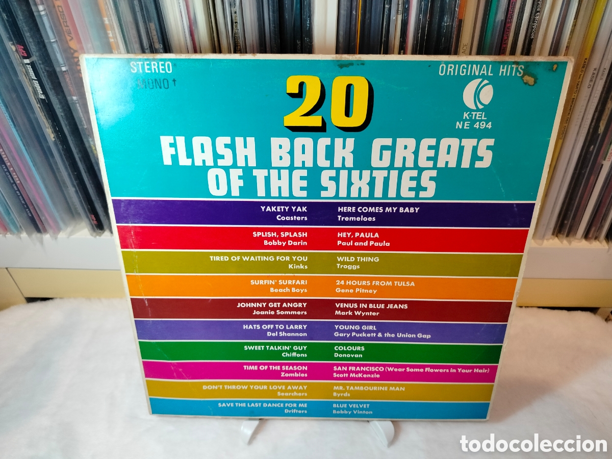Discos de vinilo: 20 Flash back greats of The sixties LP - Foto 1