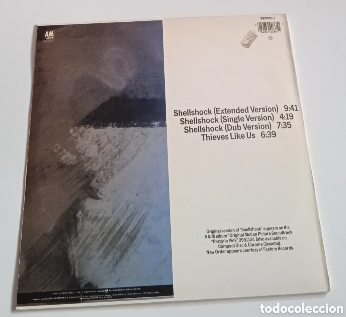 Discos de vinilo: New order, shellshock, thieves... 4 temas - Foto 2