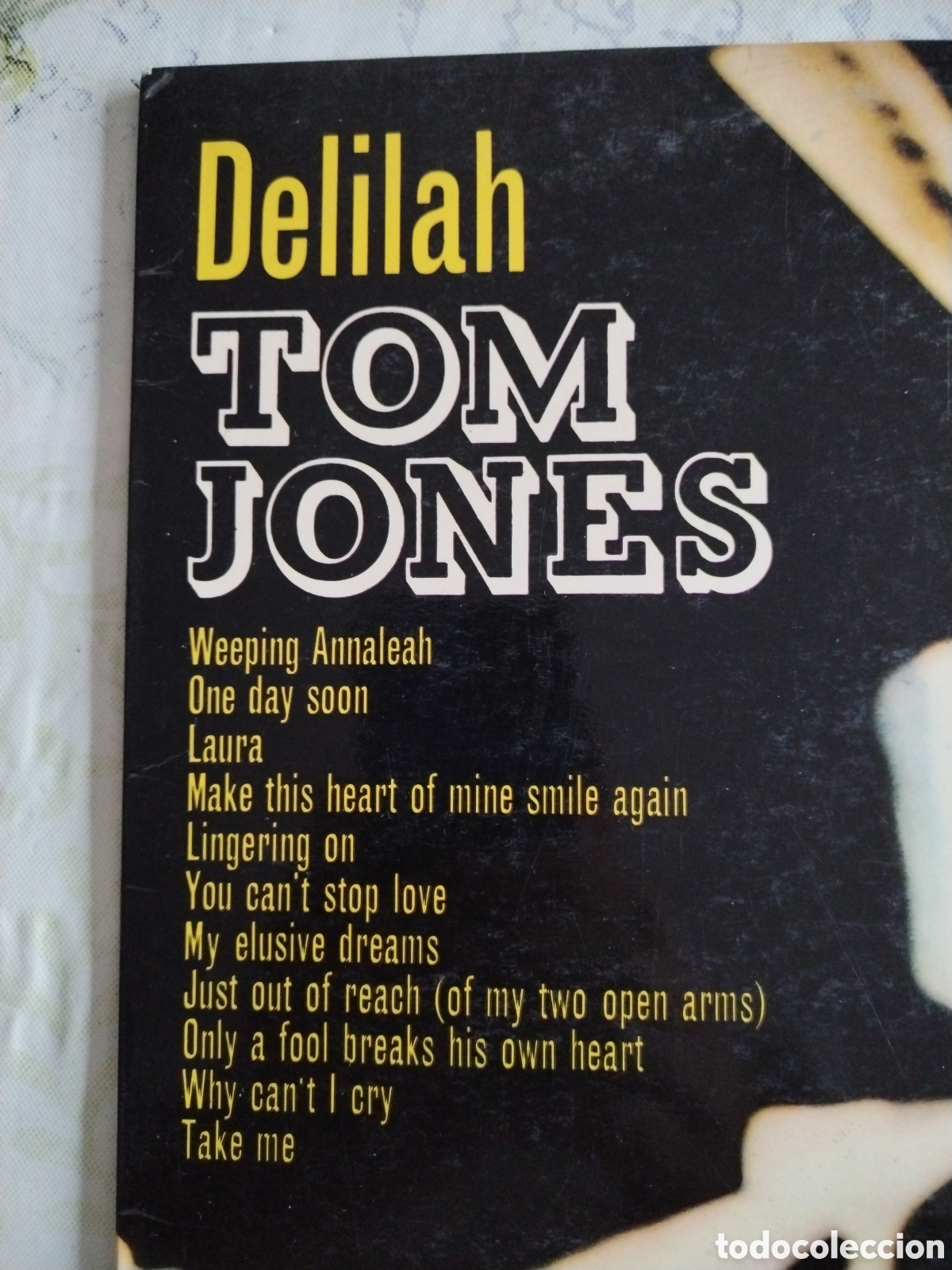 Discos de vinilo: Vinilo LP Delilah Tom Jones Decca - Foto 2