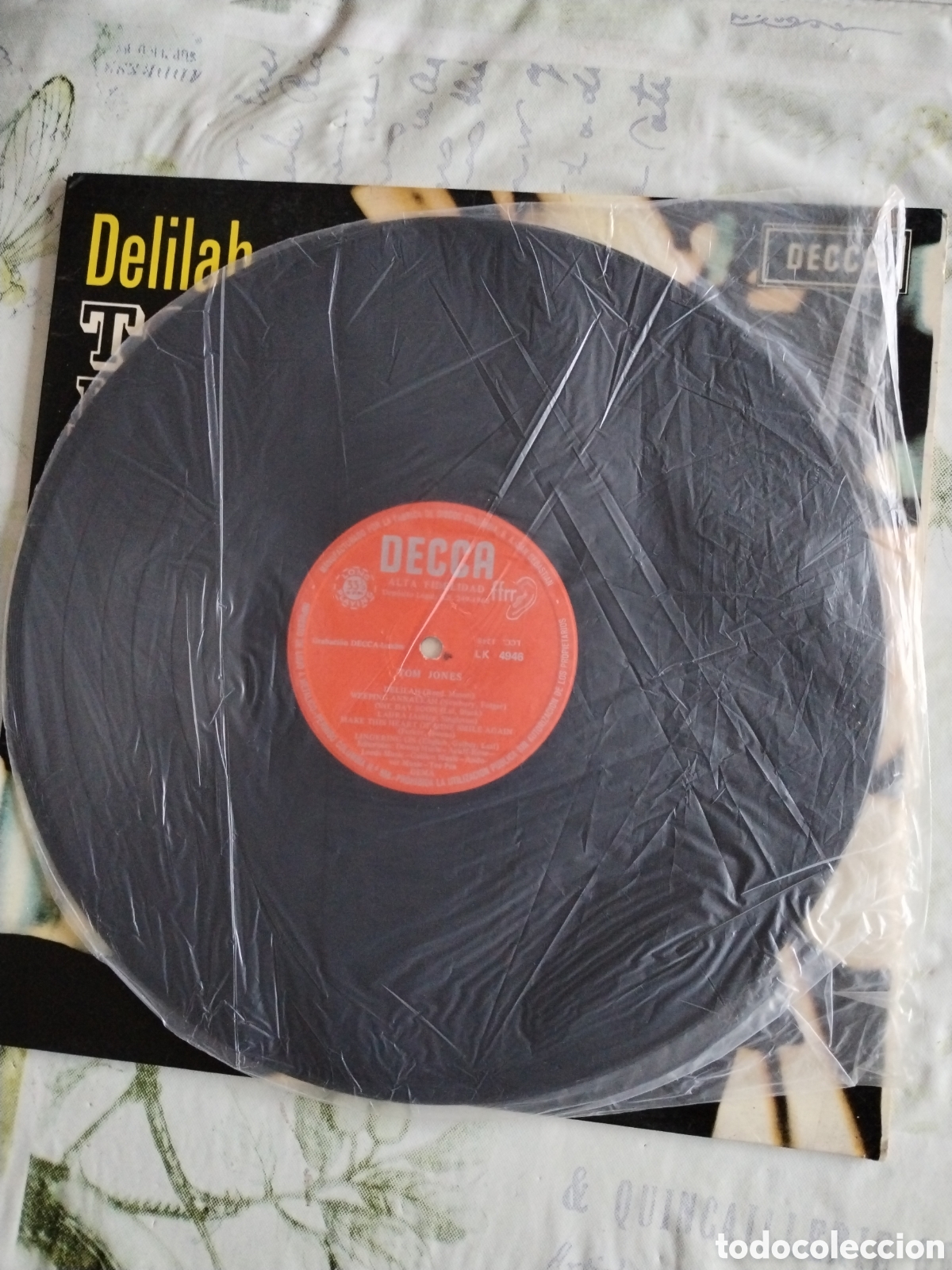 Discos de vinilo: Vinilo LP Delilah Tom Jones Decca - Foto 6