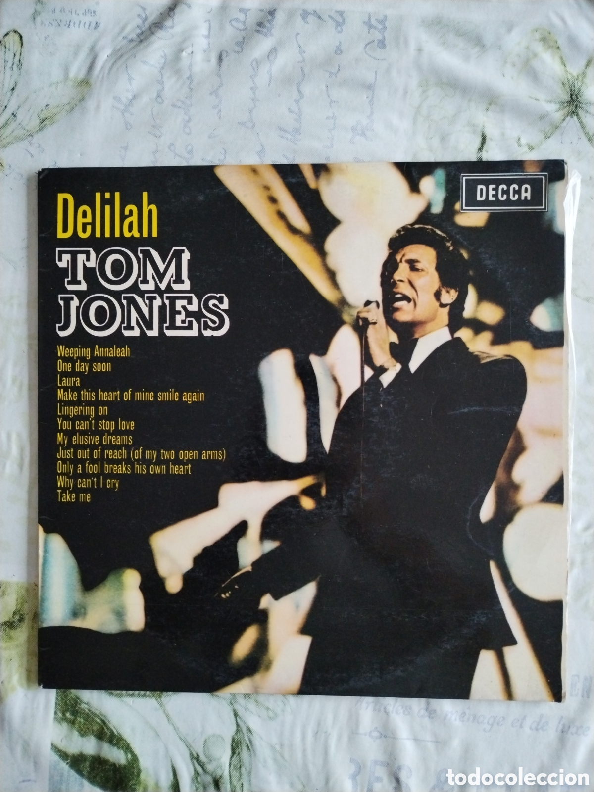 Discos de vinilo: Vinilo LP Delilah Tom Jones Decca - Foto 1