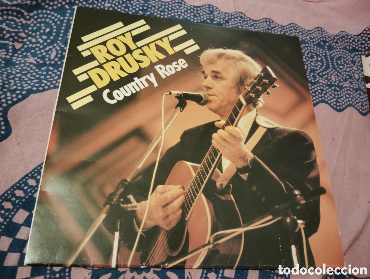 Discos de vinilo: ROY DRUSKY - COUNTRY ROSE ( 1985 ) - Foto 1