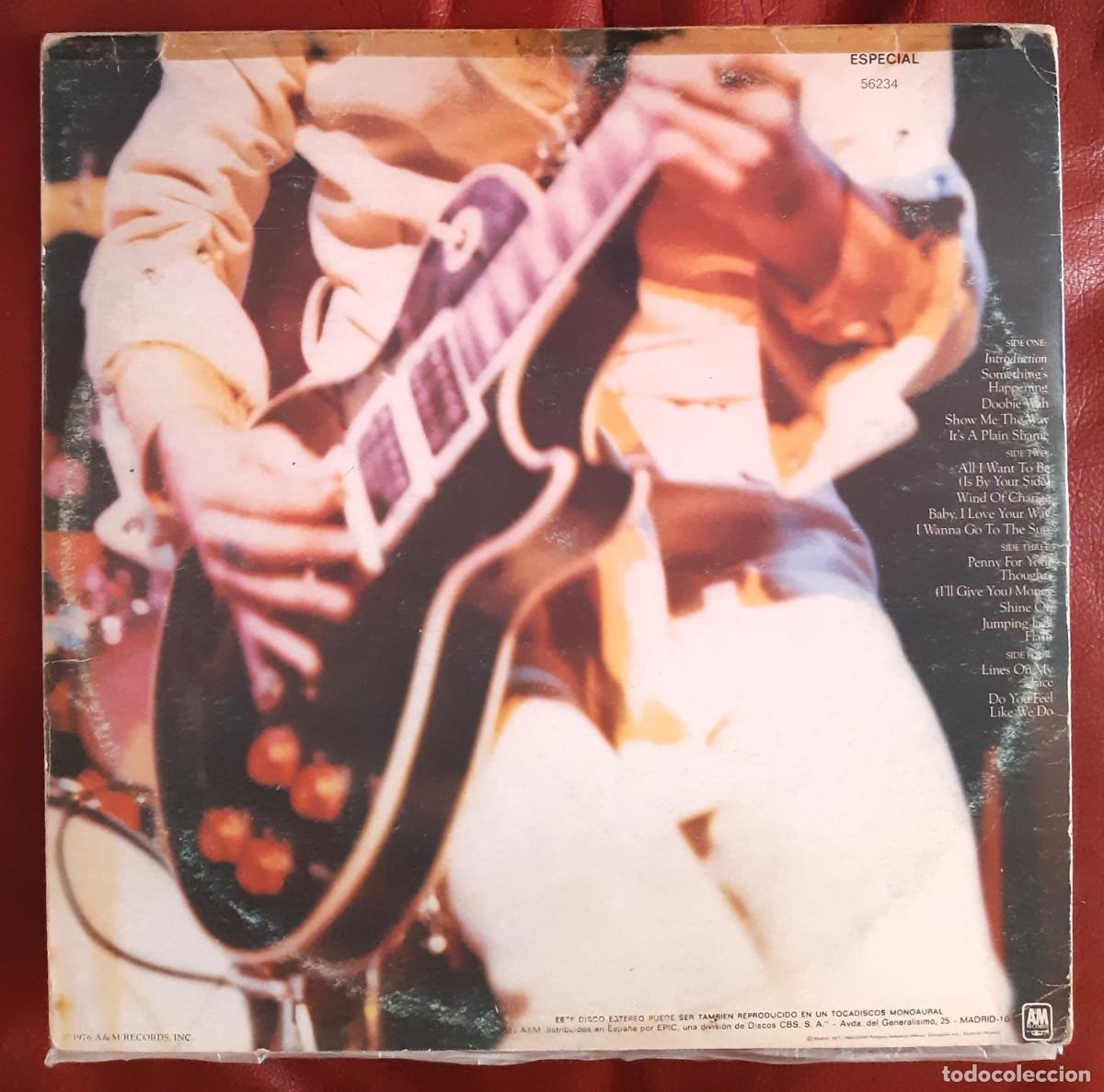 Discos de vinilo: PETER FRAMPTON - FRAMPTON COMES ALIVE! 2xLP - Foto 2