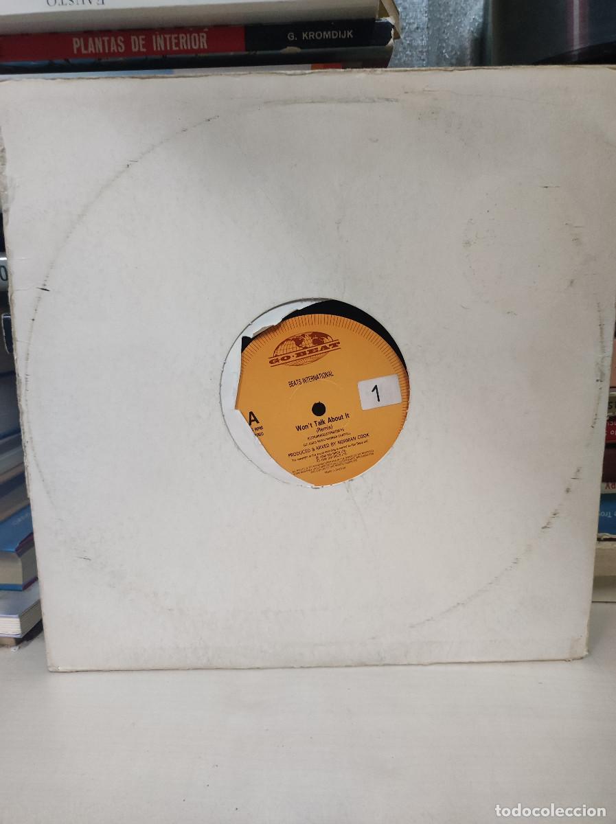 Discos de vinilo: Beats International &ndash; Wont Talk About It - Foto 1