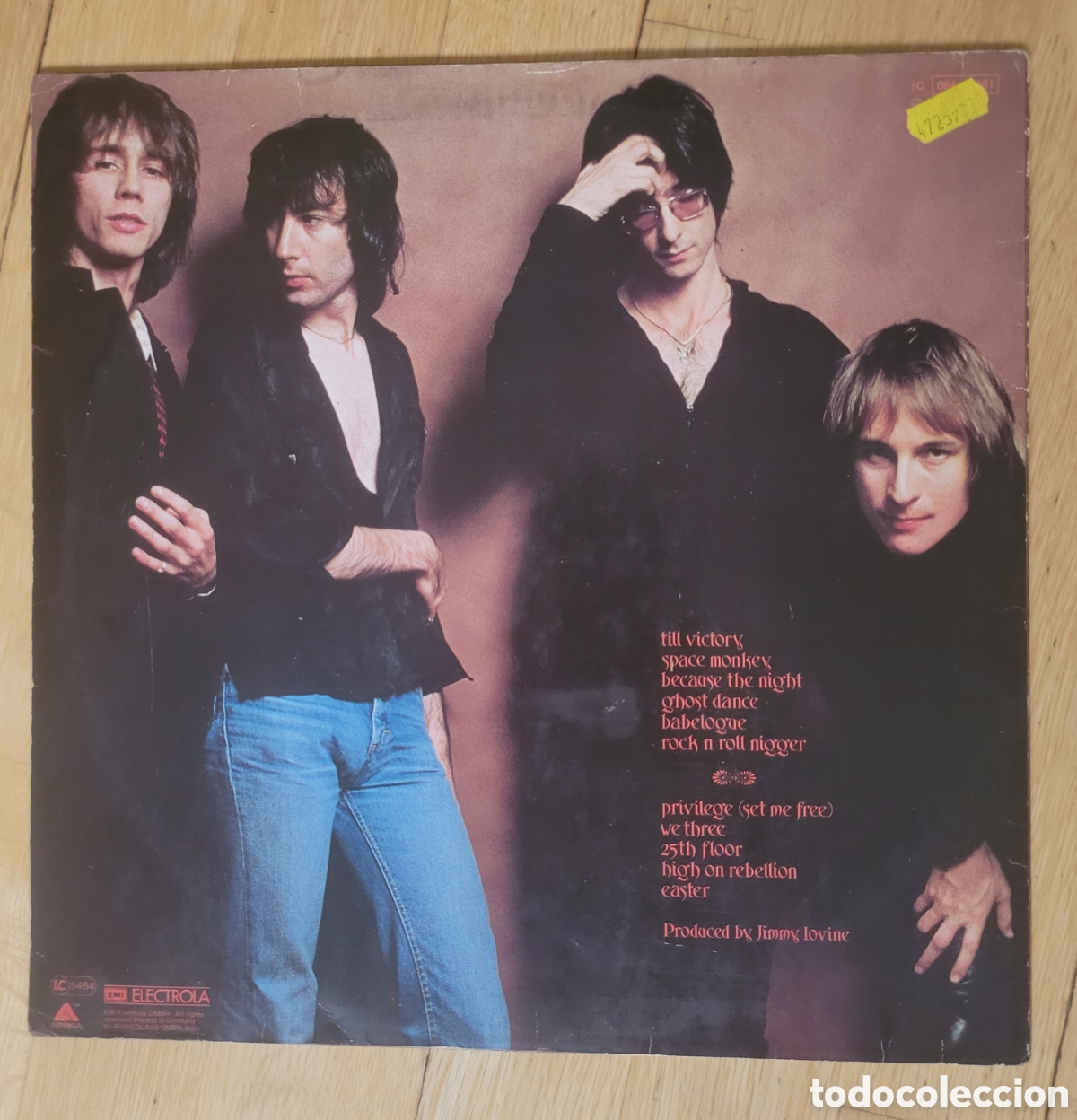 Discos de vinilo: Patti Smith Group Easter lp. - Foto 2