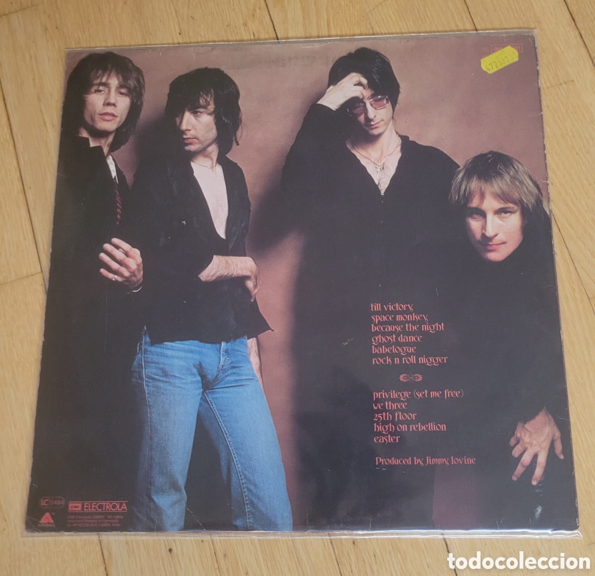 Discos de vinilo: Patti Smith Group Easter lp. - Foto 5
