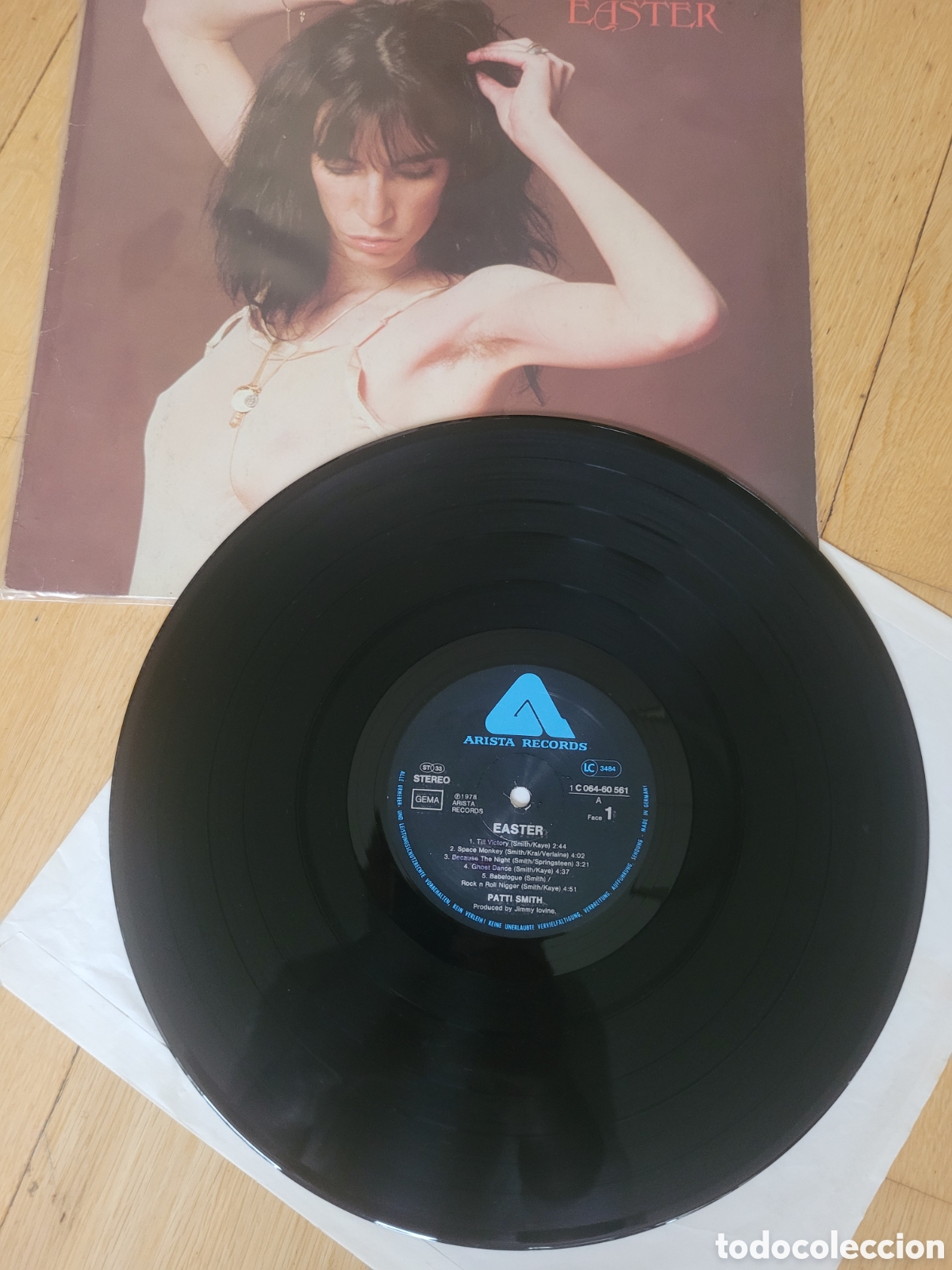 Discos de vinilo: Patti Smith Group Easter lp. - Foto 3