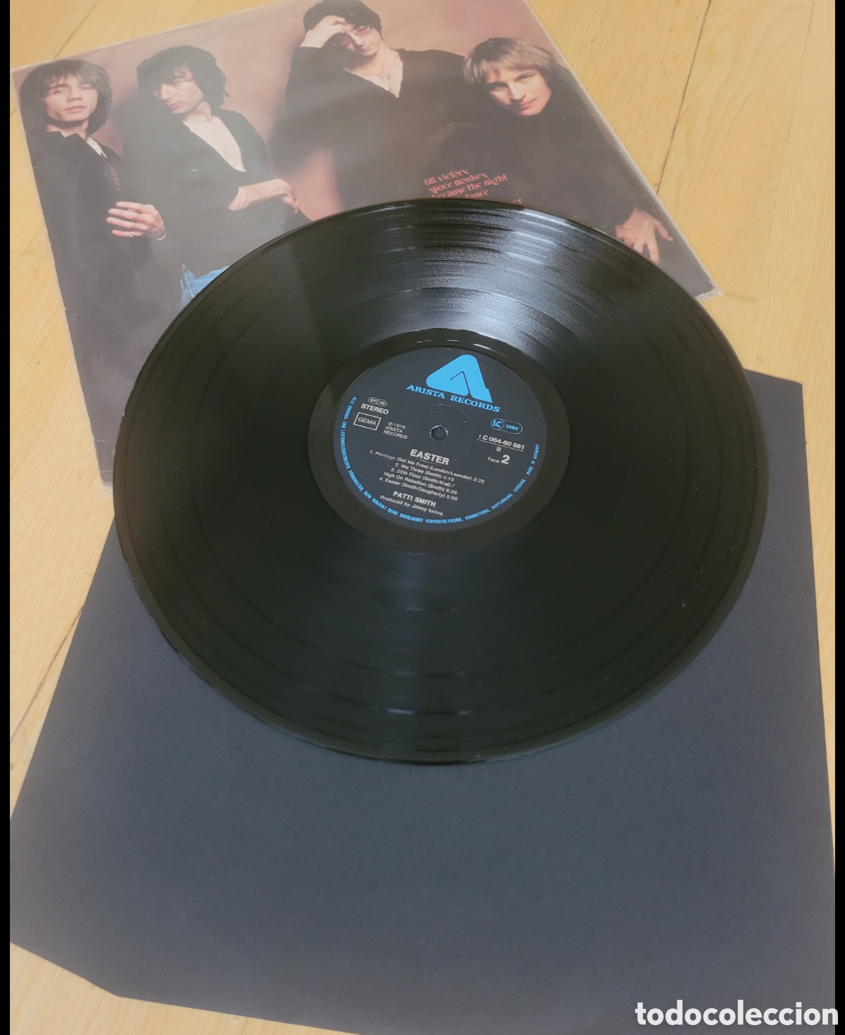 Discos de vinilo: Patti Smith Group Easter lp. - Foto 9