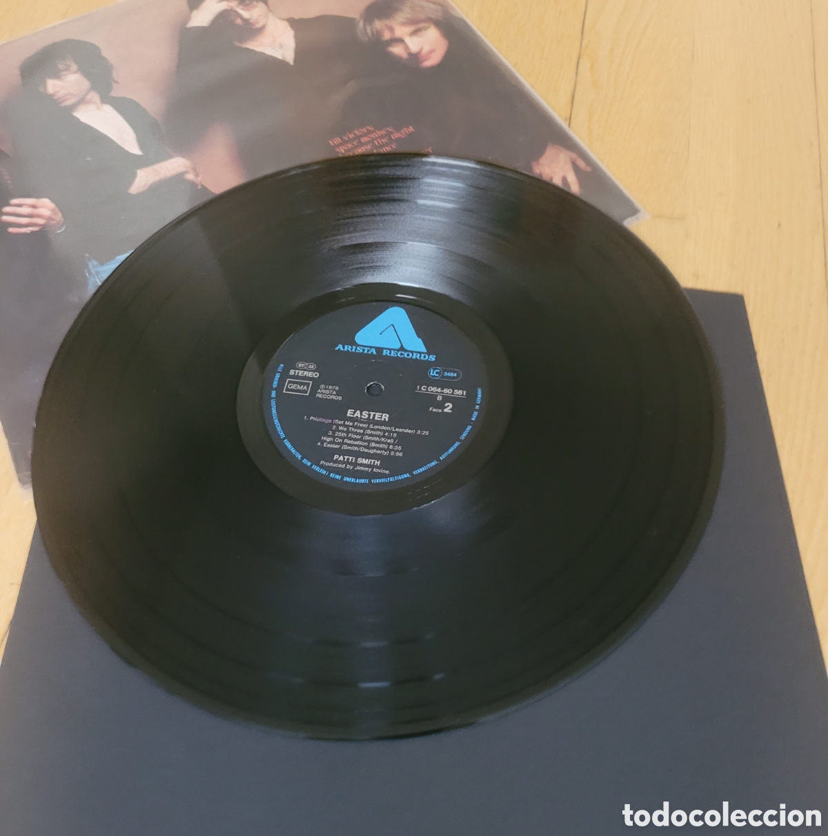 Discos de vinilo: Patti Smith Group Easter lp. - Foto 12