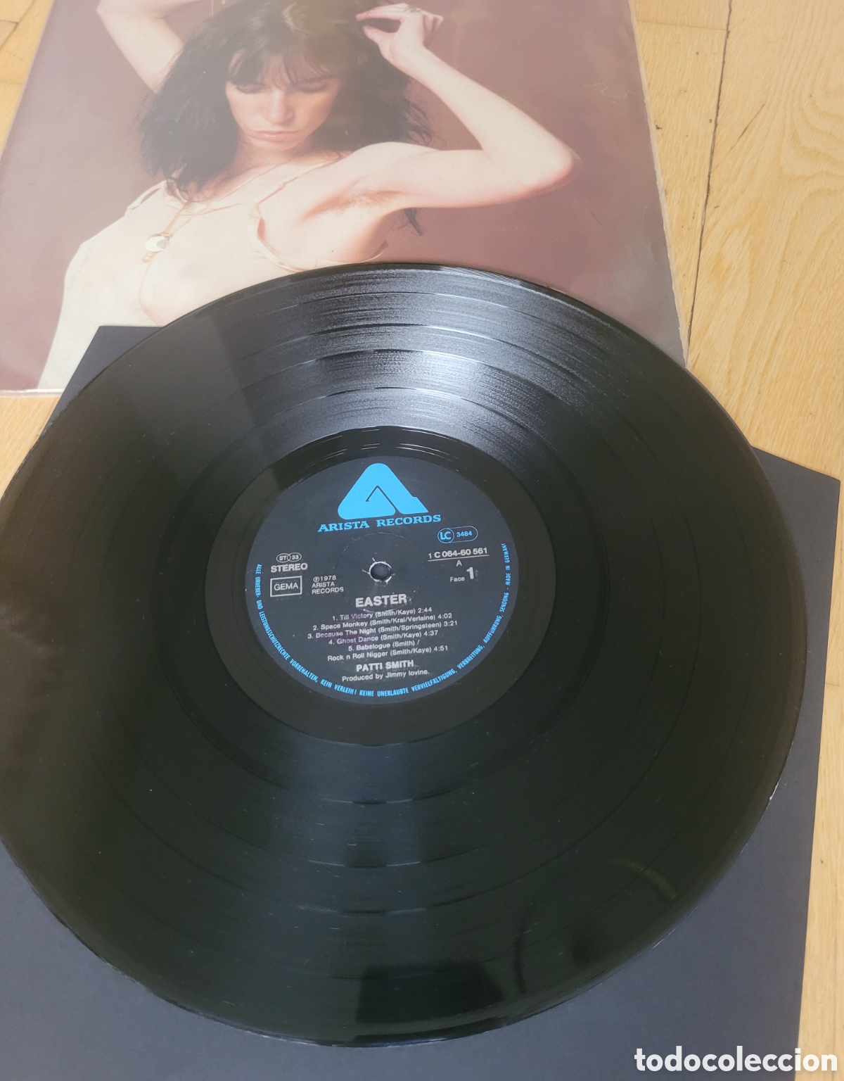 Discos de vinilo: Patti Smith Group Easter lp. - Foto 11