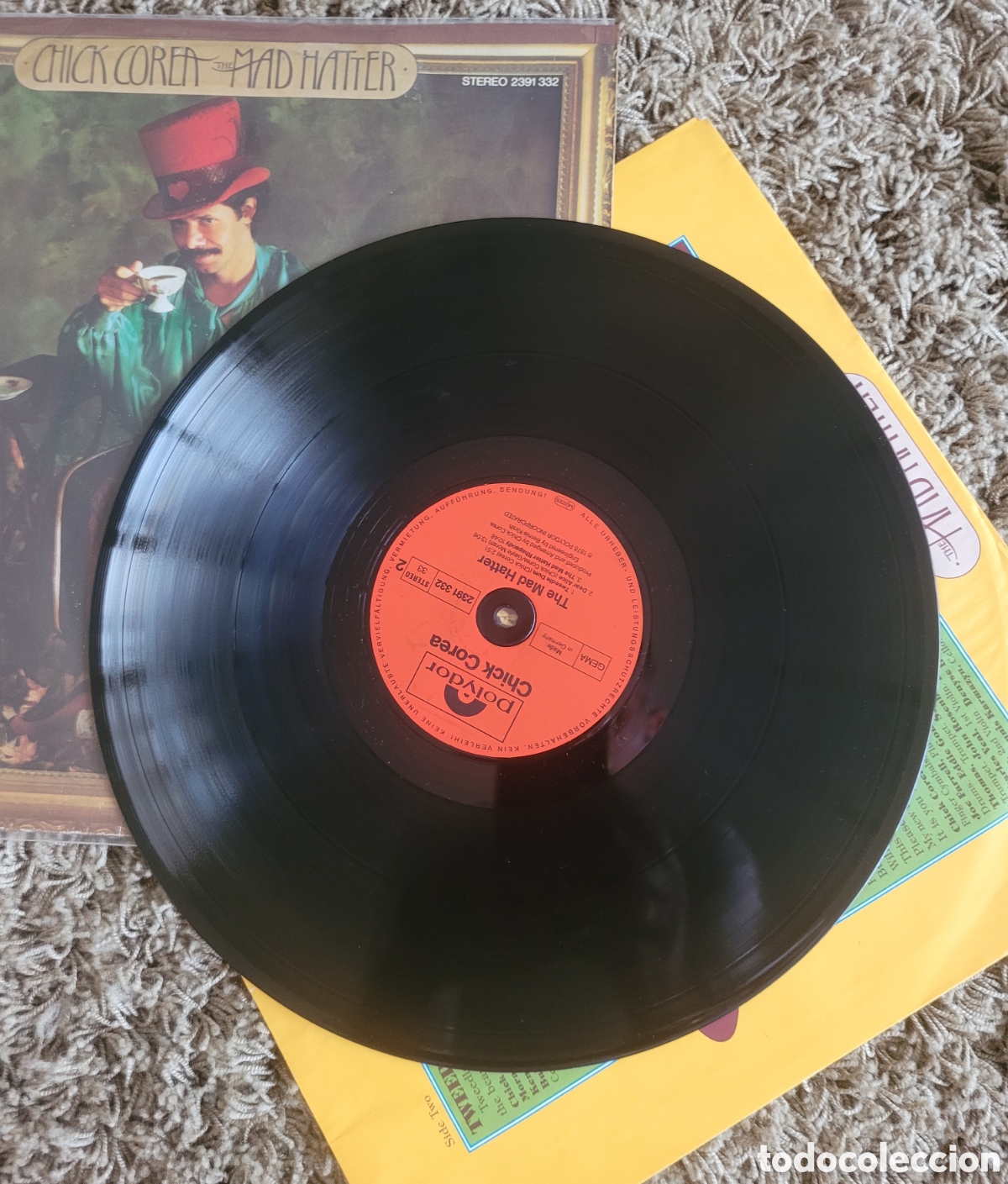 Discos de vinilo: Chick Corea Mad Hatter Lp. - Foto 4