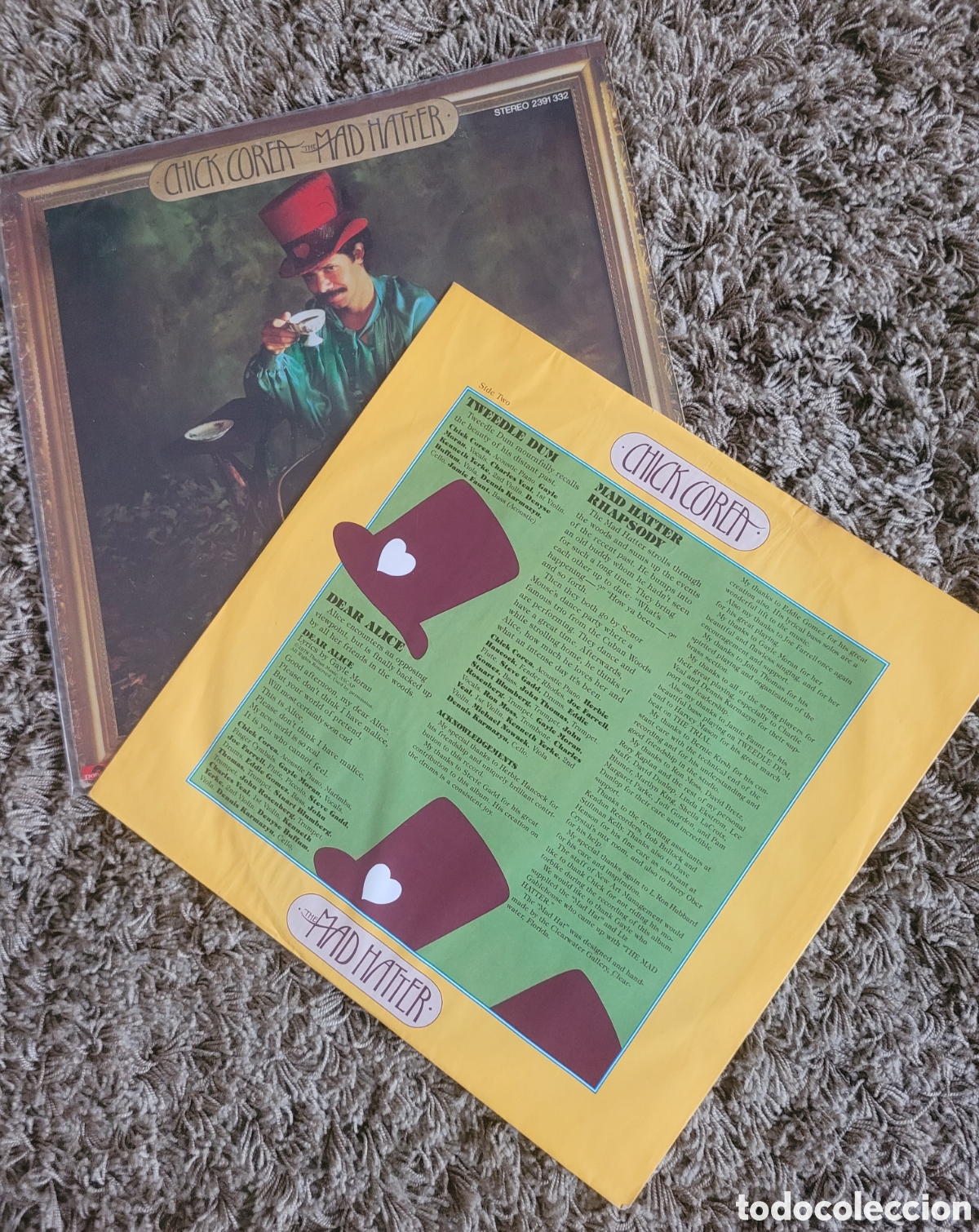 Discos de vinilo: Chick Corea Mad Hatter Lp. - Foto 8