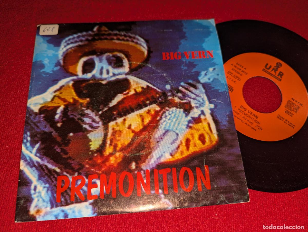Vinyl-Schallplatten: BIG VERN Premonition 7'' single 1989 Uranti PROMO UNA CARA ESPA&Ntilde;A SPAIN JOHN CALE
