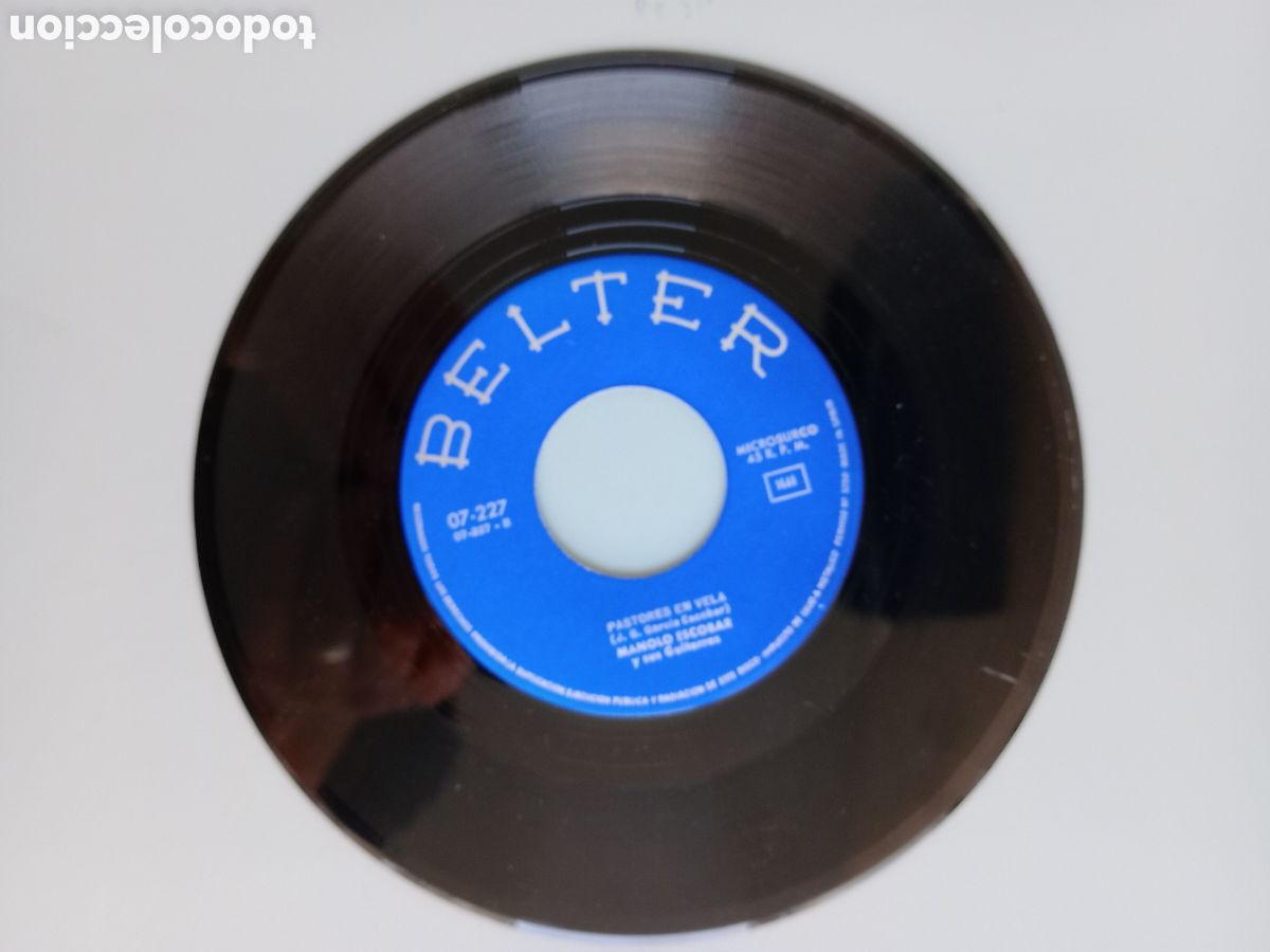 Discos de vinilo: Navidades con Manolo Escobar. EP - Foto 3