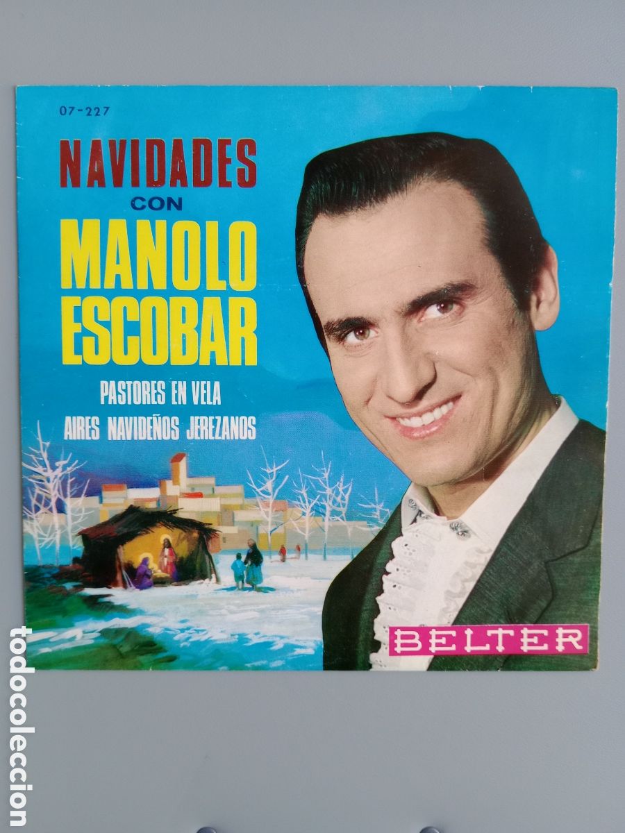 Discos de vinilo: Navidades con Manolo Escobar. EP - Foto 1
