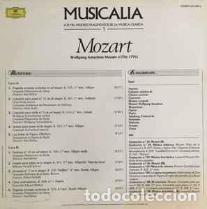Discos de vinilo: Musicalia 1. Mozart..... - Foto 2