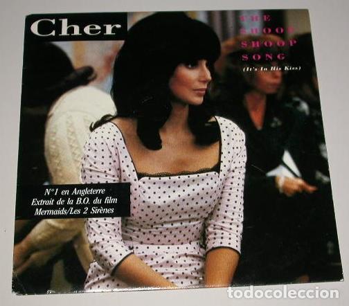 Discos de vinilo: Cher 45t The shoop shoop song VG++ EX single - Foto 1