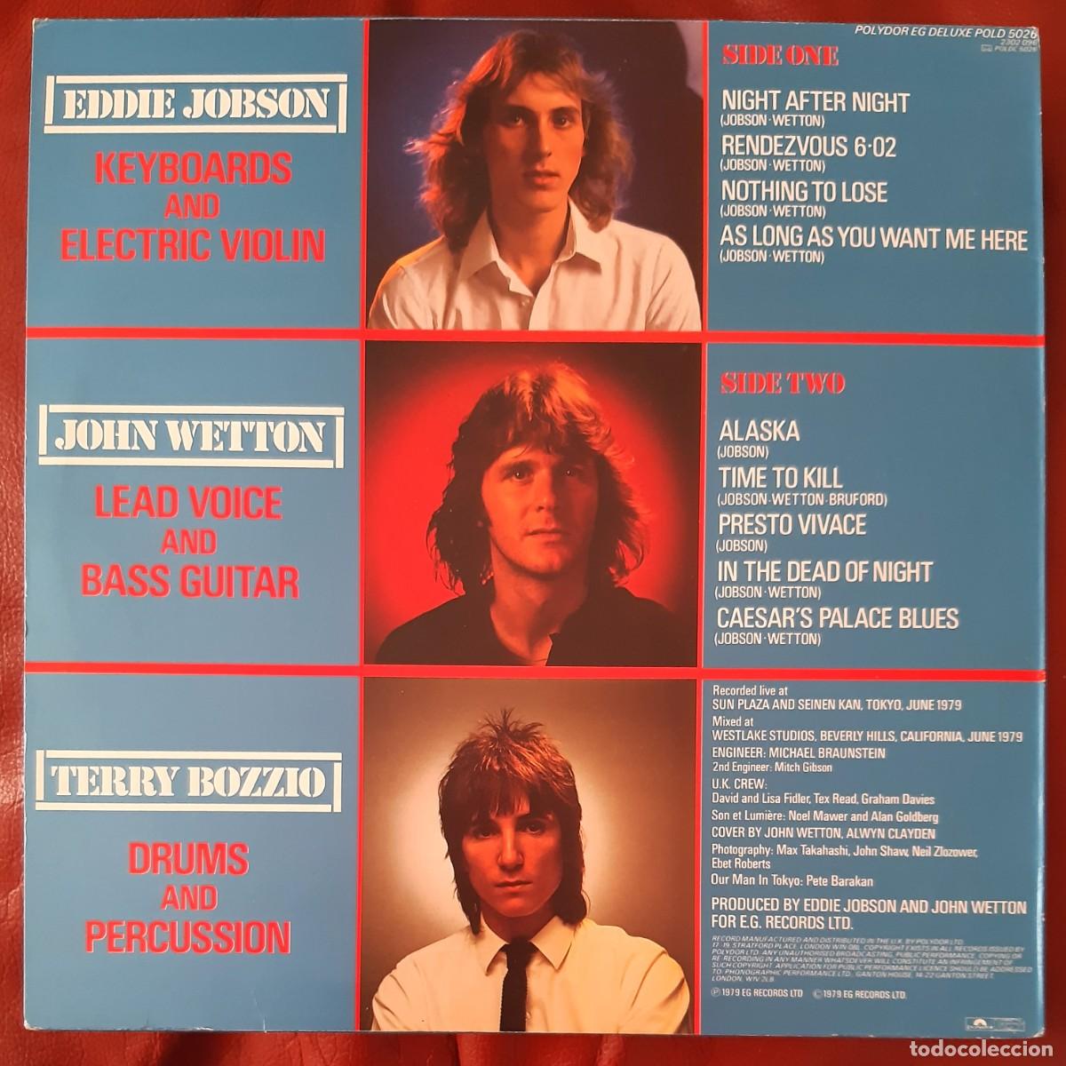 Discos de vinilo: U.K. - NIGHT AFTER NIGHT LP - Foto 2