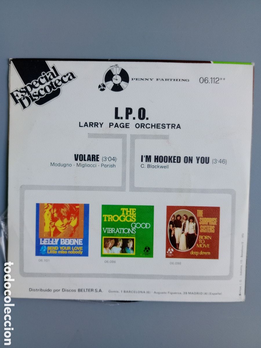 Discos de vinilo: Especial discoteca. L.P.O. EP - Foto 2