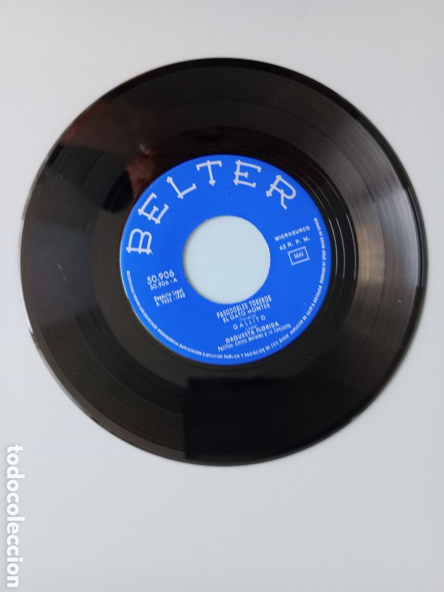 Discos de vinilo: Pasodobles toreros. EP - Foto 3
