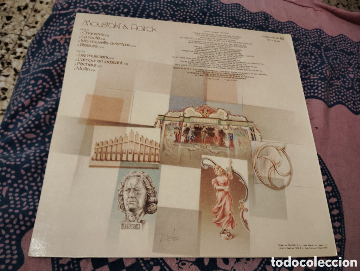 Discos de vinilo: MOUSTAKI & FLAIRCK - ( 1982 ) - Foto 2