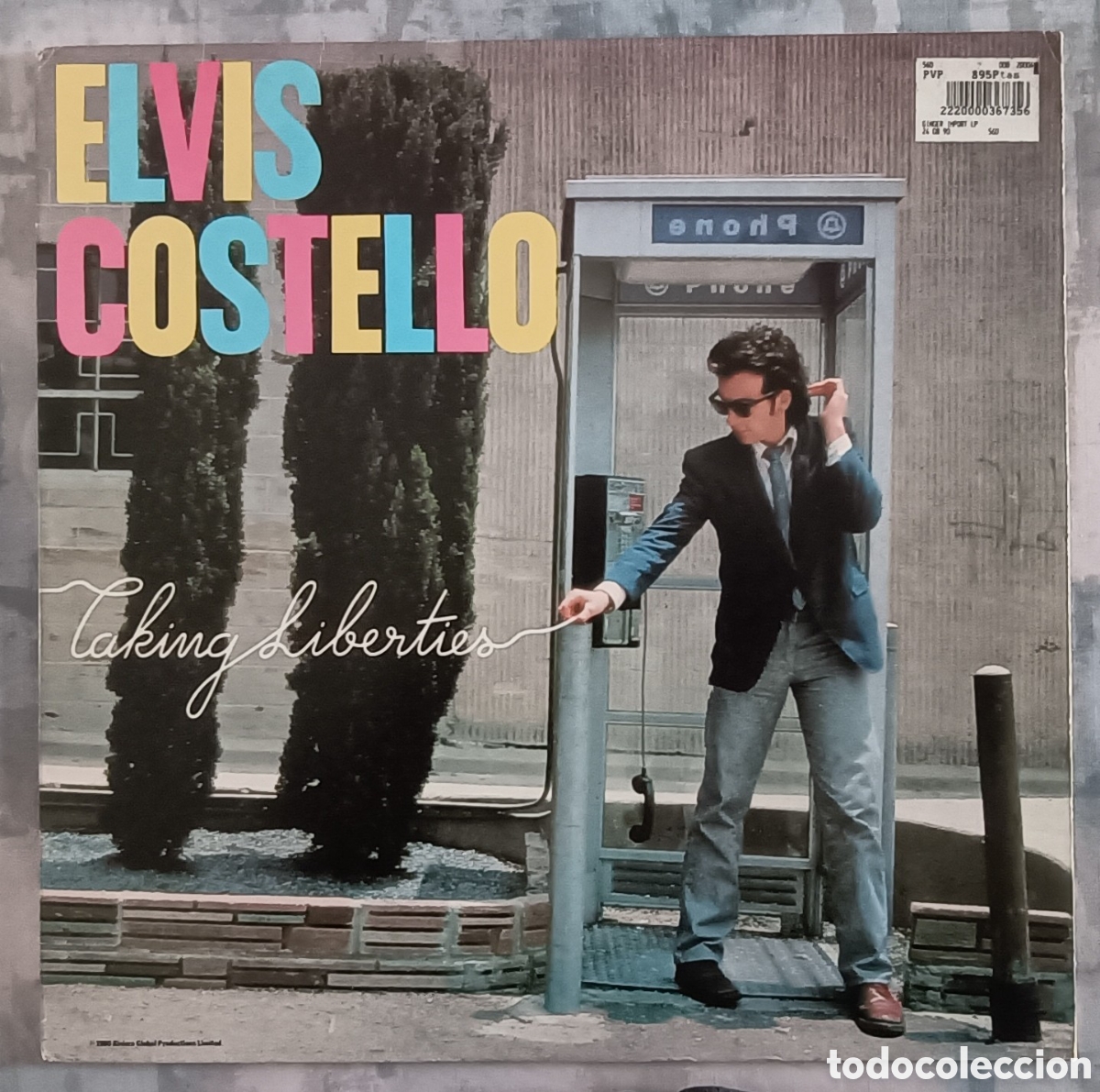 Discos de vinilo: Elvis Costello, 1980 - Taking Liberties - Foto 1
