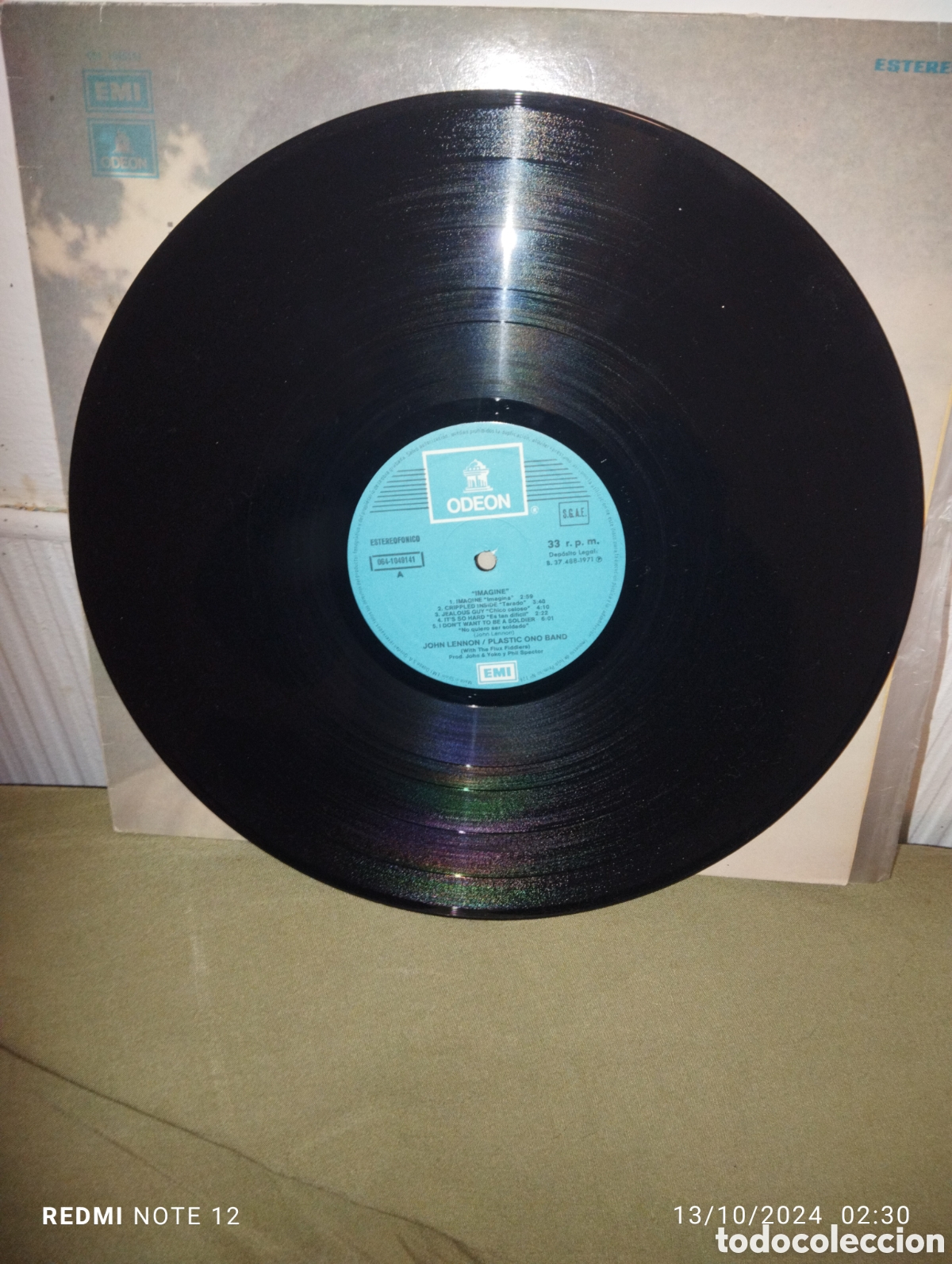 Discos de vinilo: IMAGINE, JOHN LENNON - Foto 3
