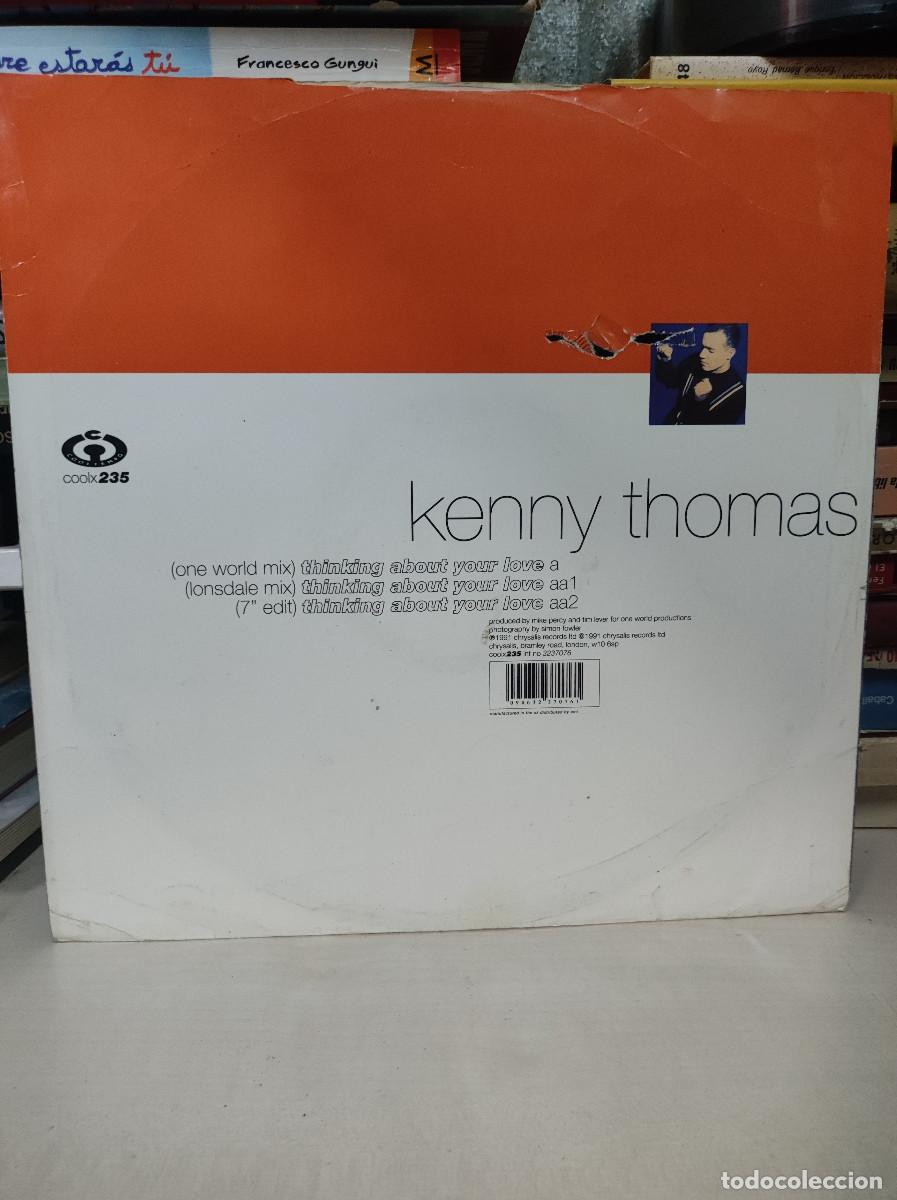 Discos de vinilo: Kenny Thomas &ndash; Thinking About Your Love - Foto 2