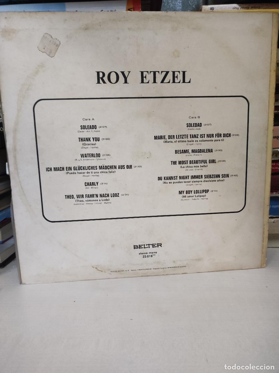 Discos de vinilo: Roy Etzel &ndash; Soleado . - Foto 2