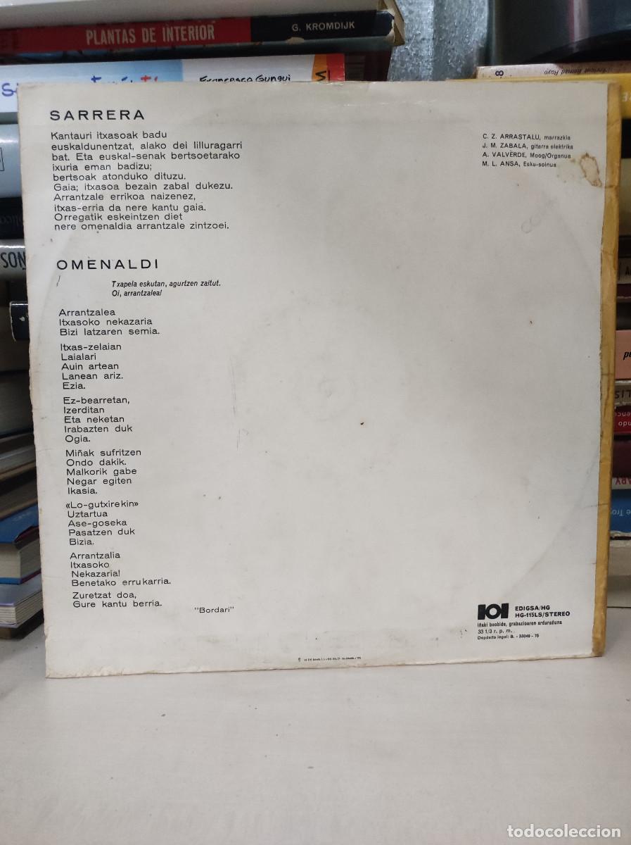 Discos de vinilo: Txomin Artola &ndash; Olaxta - Foto 2