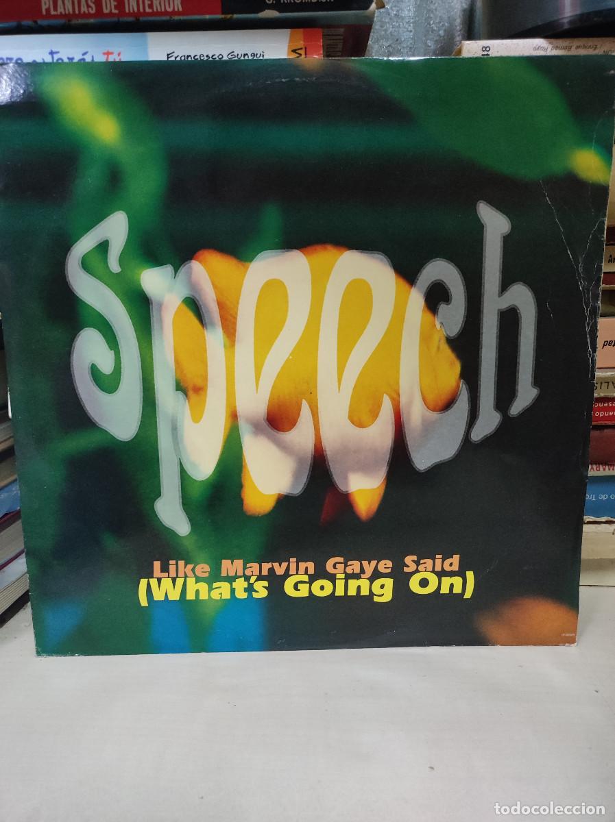Discos de vinilo: Speech &ndash; Like Marvin Said (Whats Going On) - Foto 1