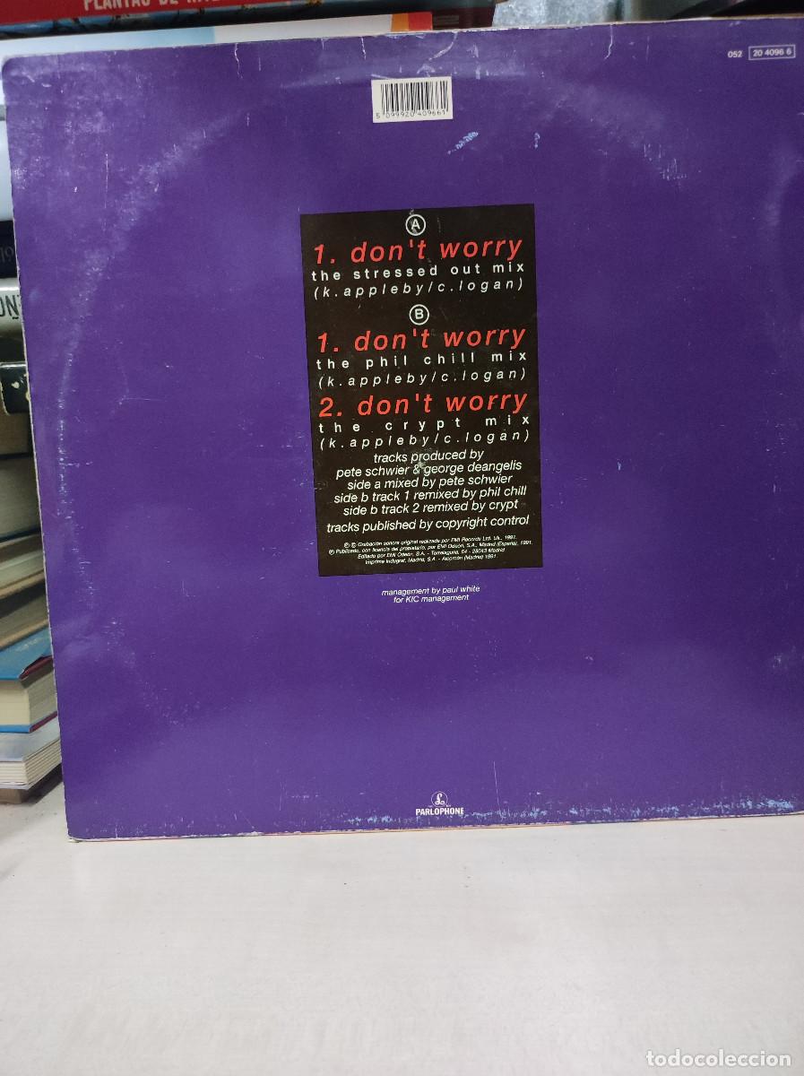 Discos de vinilo: Kim Appleby &ndash; Dont Worry - Foto 2