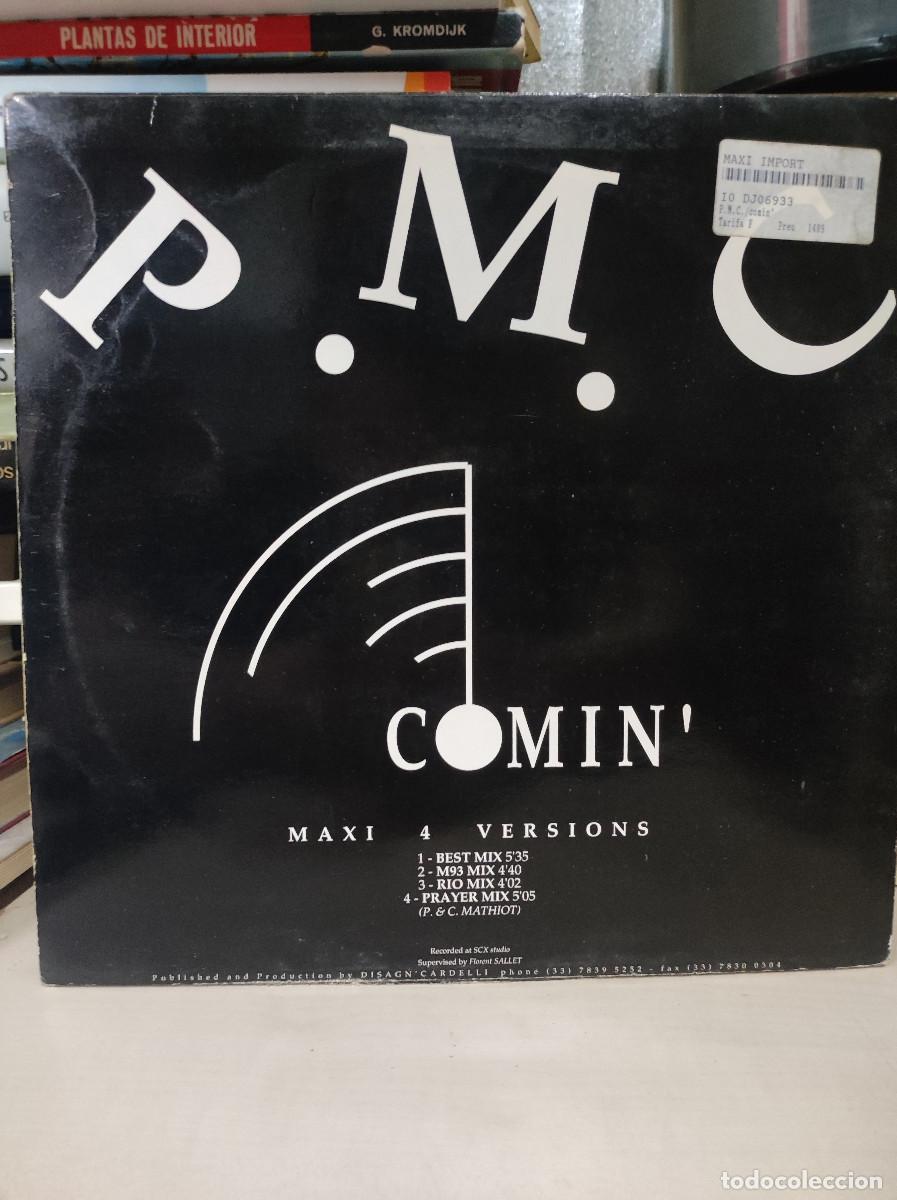 Discos de vinilo: P.M.C &ndash; Comin MAXI 4 VERSIONS - Foto 2