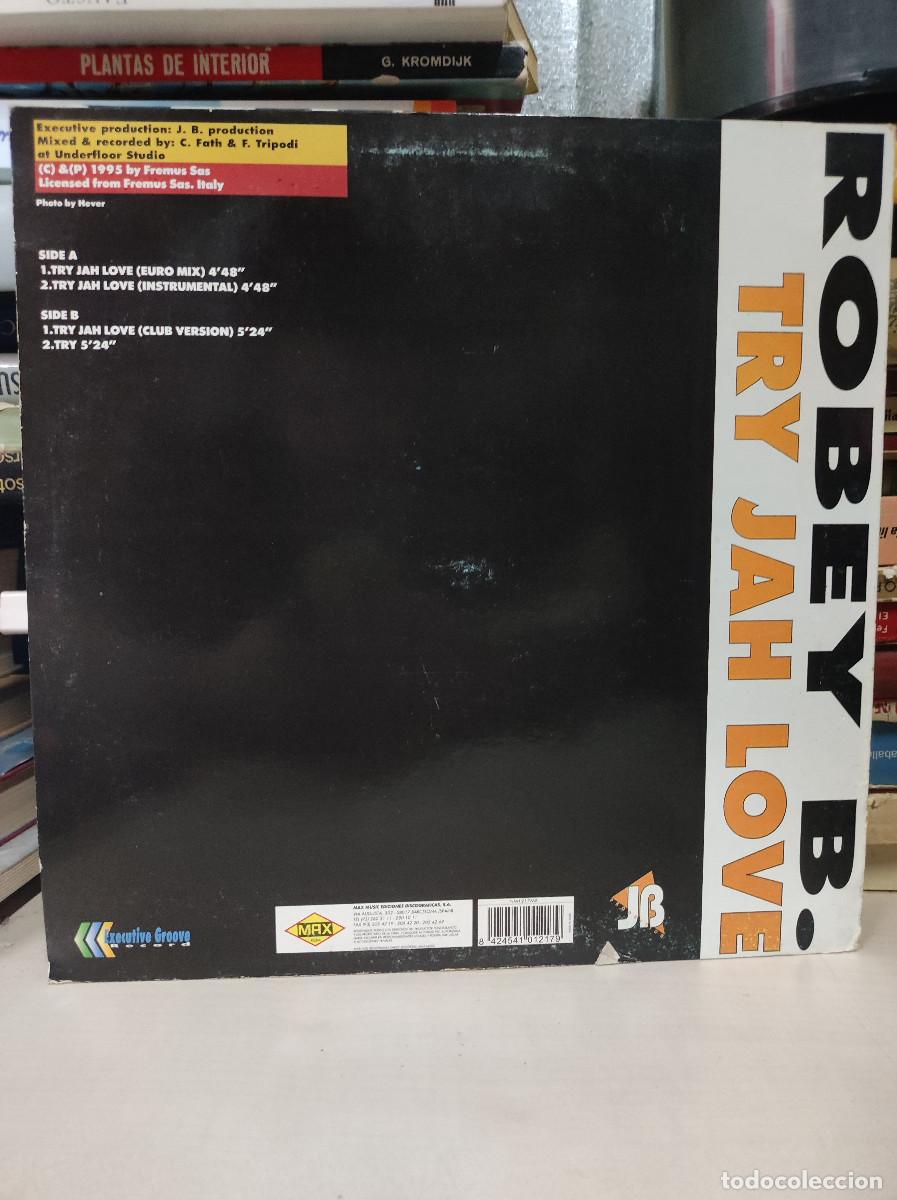 Discos de vinilo: Robey B. &ndash; Try Jah Love - Foto 2