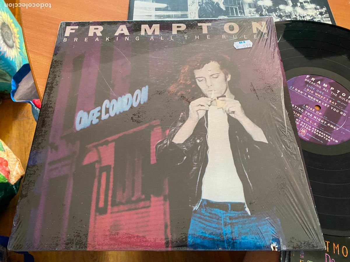 Discos de vinilo: PETER FRAMPTON (BREAKING ALL THE RULES) LP (B-51) - Foto 2