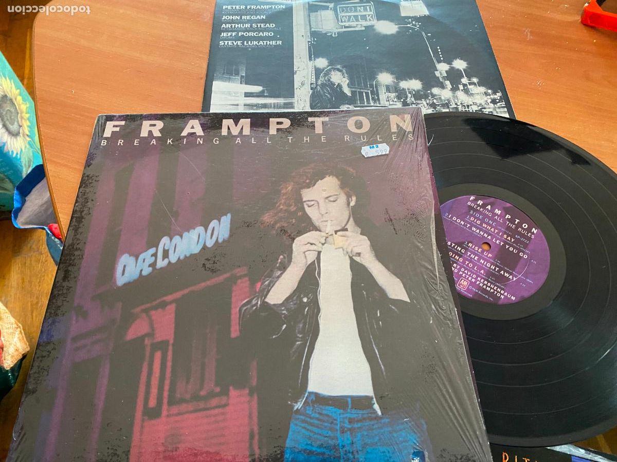 Discos de vinilo: PETER FRAMPTON (BREAKING ALL THE RULES) LP (B-51) - Foto 1