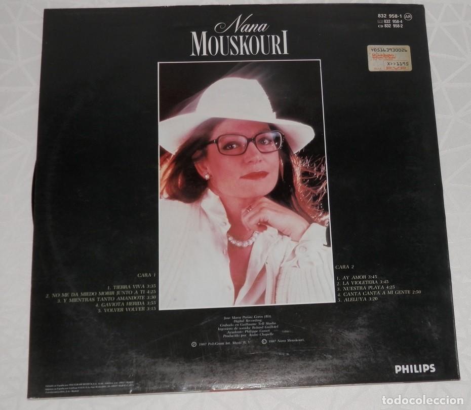 Discos de vinilo: DISCO LP DE VINILLO DE NANA MOUSKOURI - Foto 2