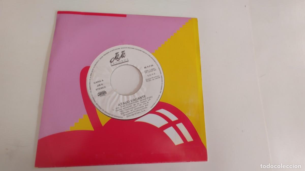 Discos de vinilo: ATAUD VACANTE-SINGLE EN FACTURATION-MISMA CARA - Foto 1