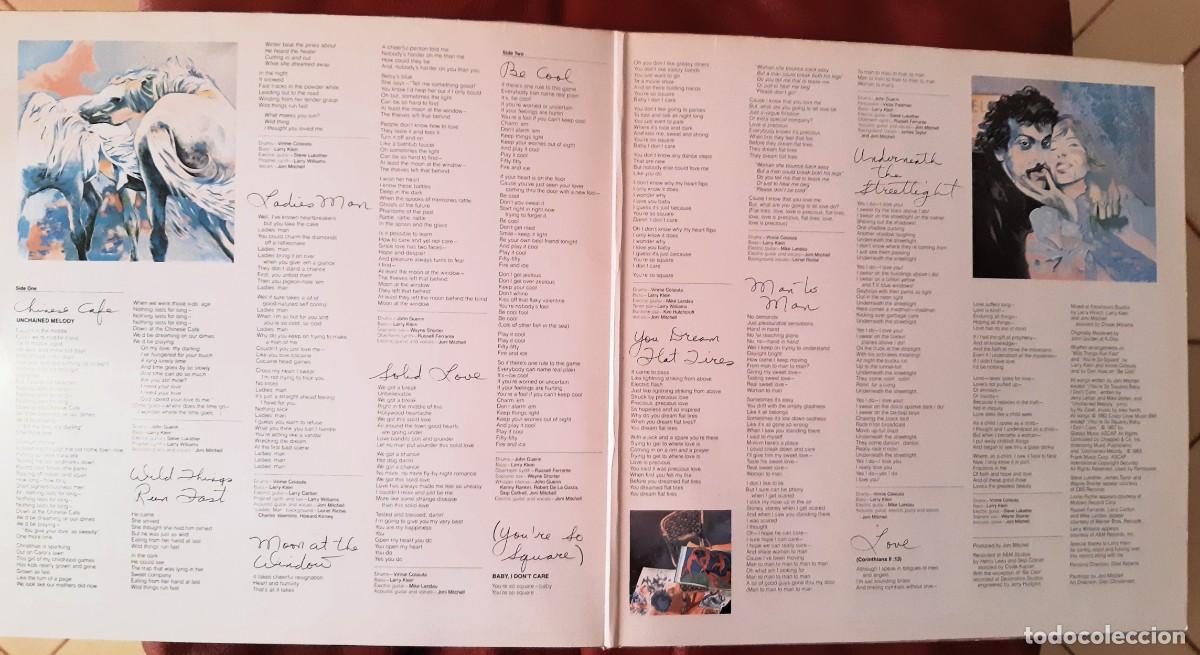 Discos de vinilo: JONI MITCHELL - WILD THINGS RUN FAST LP - Foto 3