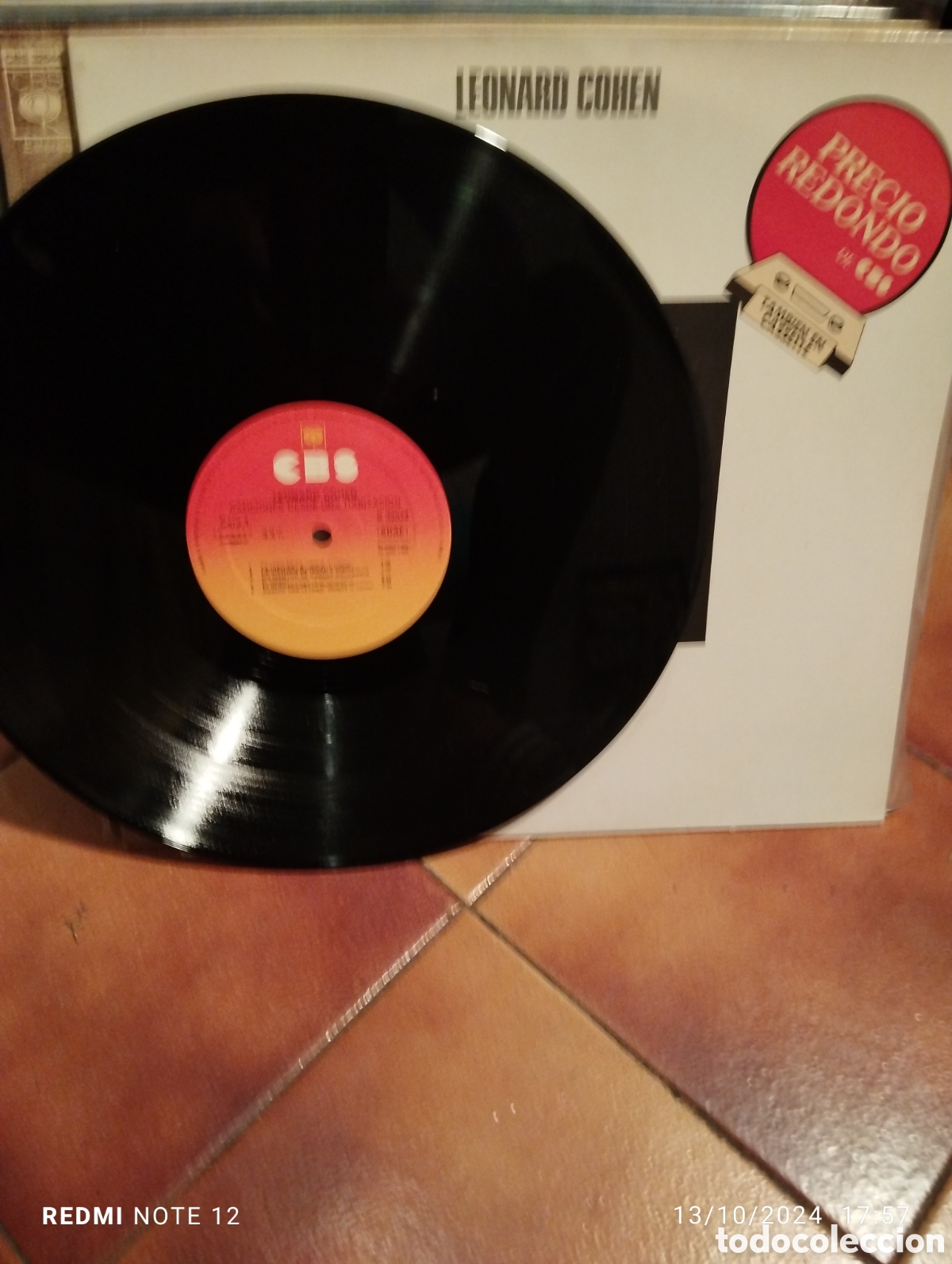 Discos de vinilo: LEONARD COHEN, SONGS FROM A ROOM - Foto 3
