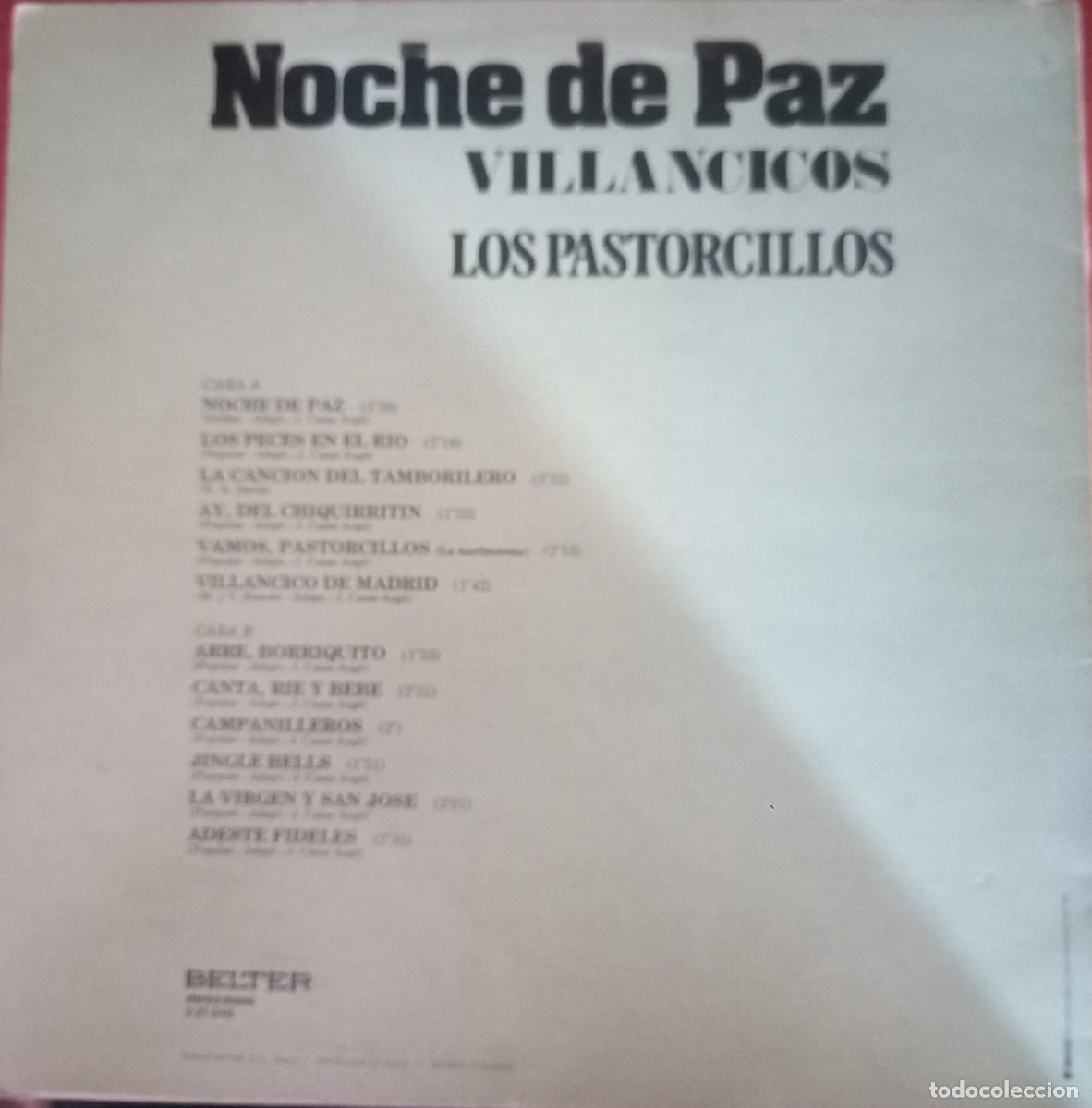 Discos de vinilo: Los Pastorcillos &ndash;Noche De Paz - Foto 2
