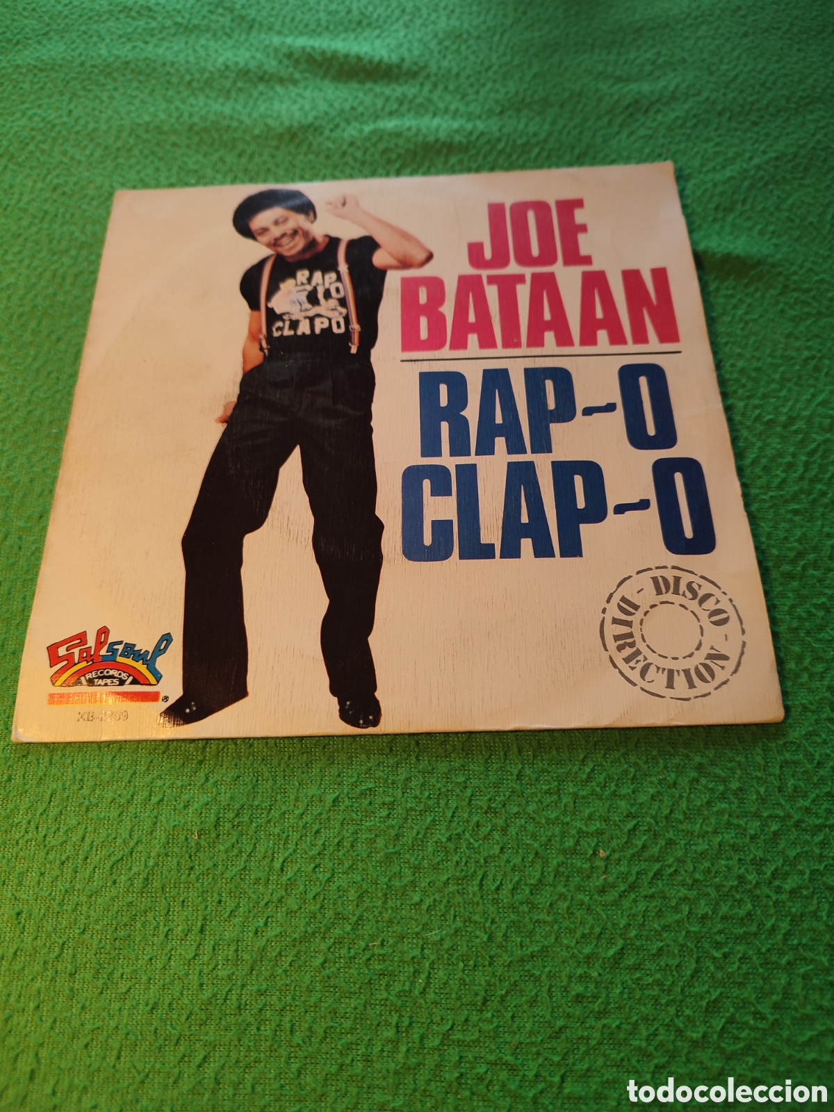 Discos de vinilo: Joe Bataan - Rap-O-Clap-O Vinilo Single - Foto 1