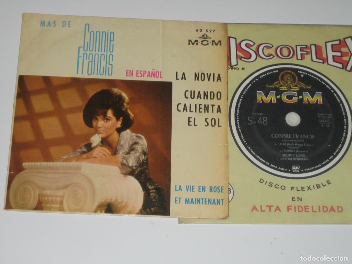 Discos de vinilo: DISCOFERTA - EPS/SINGLES - CONNIE FRANCIS - LOTE DE DISCO Y FLEXI - Foto 1