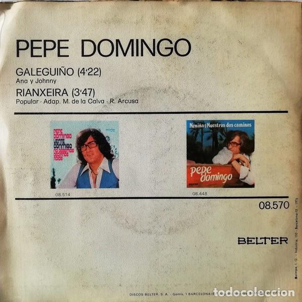 Discos de vinilo: Pepe Domingo* &ndash; Galegui&ntilde;o - Foto 2