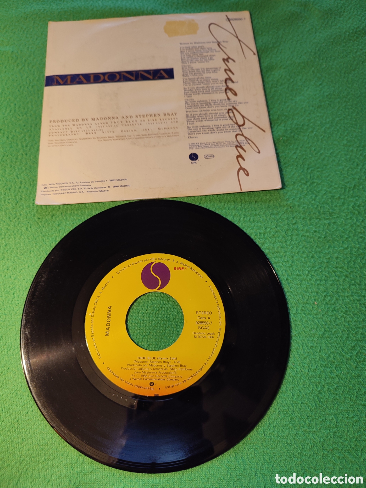 Discos de vinilo: Madonna - True Blue Vinilo Single - Foto 2