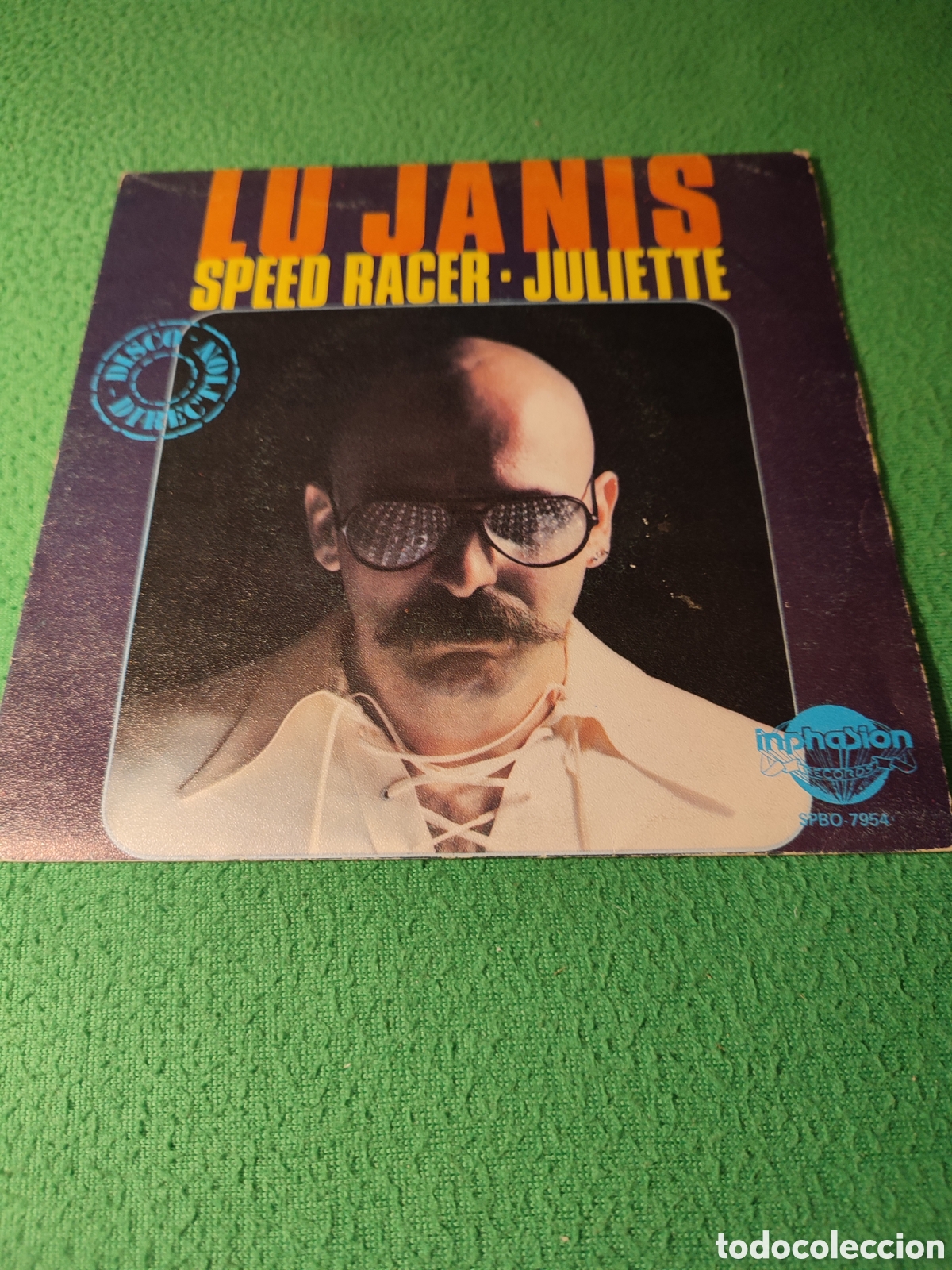 Discos de vinilo: Lu Janis - Speed Racer Vinilo Single - Foto 1