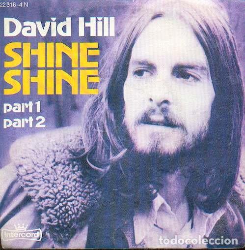 Discos de vinilo: David hill 45t Shine shine single - Foto 1