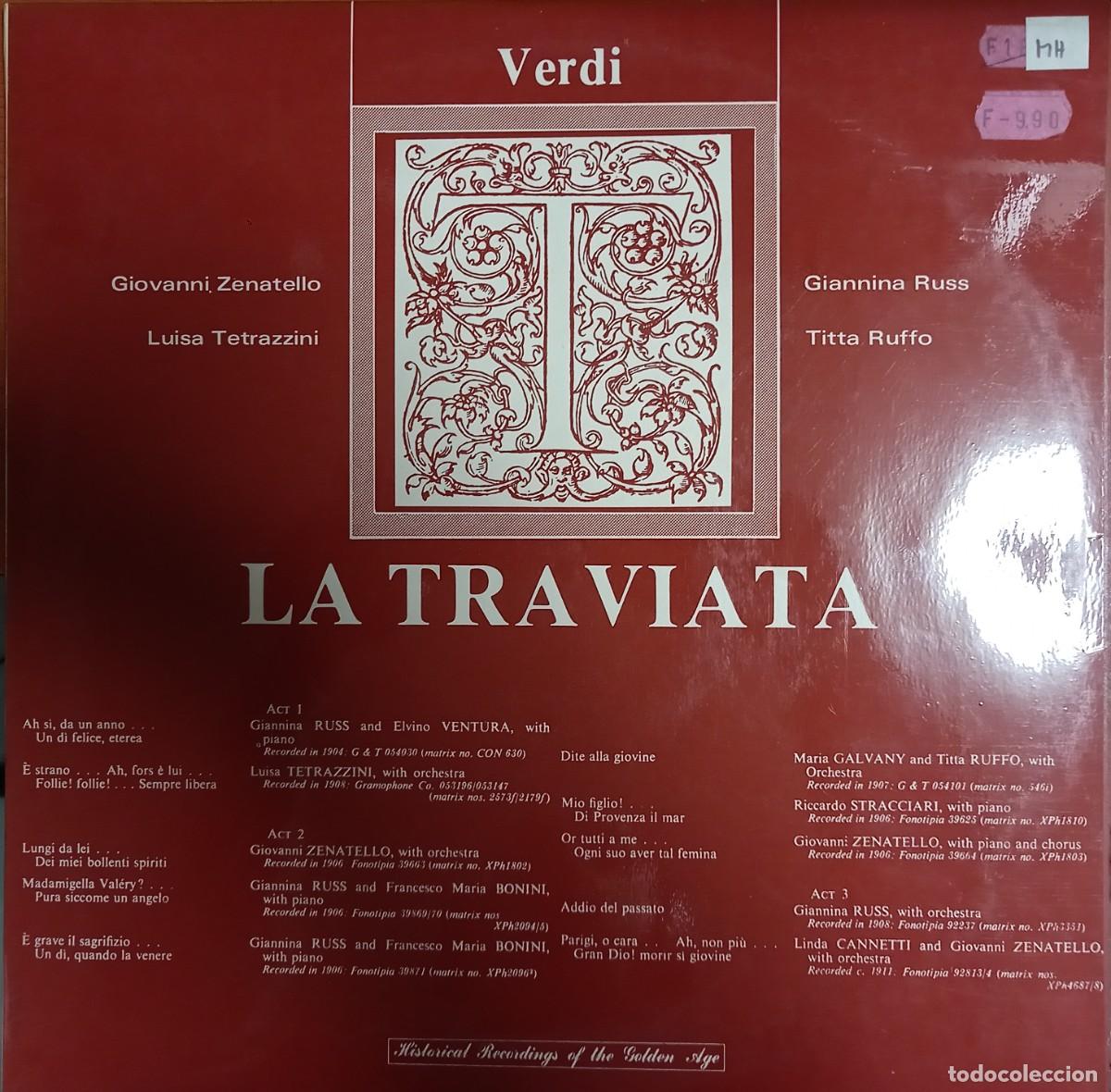 Discos de vinilo: Verdi - la Traviata .... - Foto 1